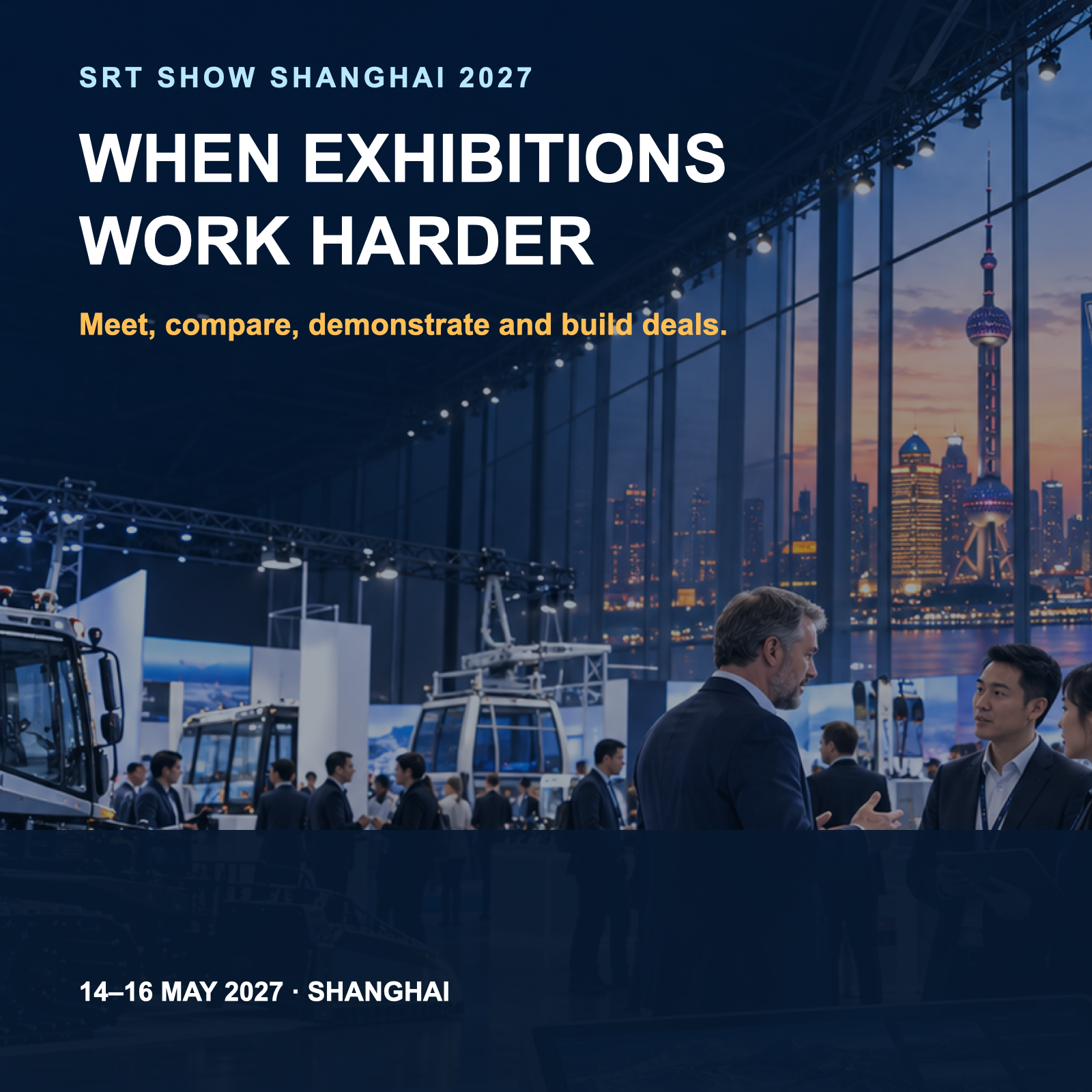 SRT SHOW SHANGHAI 2027 B2B exhibition
